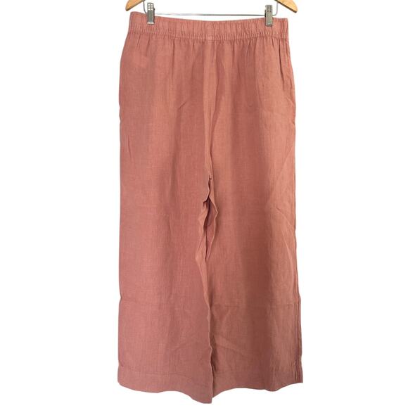Tahari Linen Wide Leg Pull On Pants Size X-Large - Picture 2 of 4